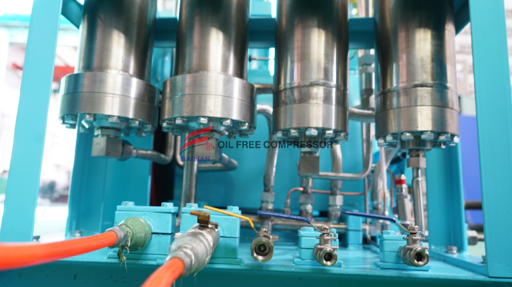25m3 CE موافقة ضاغط الأكسجين الخالية من الزيت عالية الضغط GOW-25-4-150