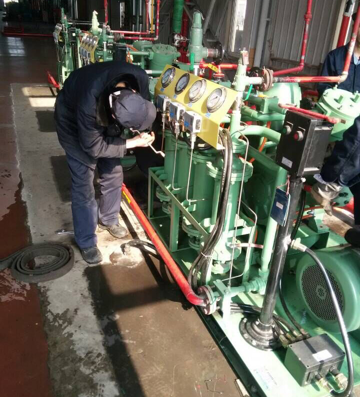 موقع استخدام ضاغط الهيدروجين بدون زيت (Bailian) (2)