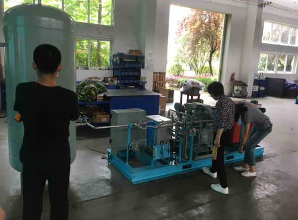 مرحبًا بكم في Daikin Fluorochemicals في معدات قبول ضاغط Bailian